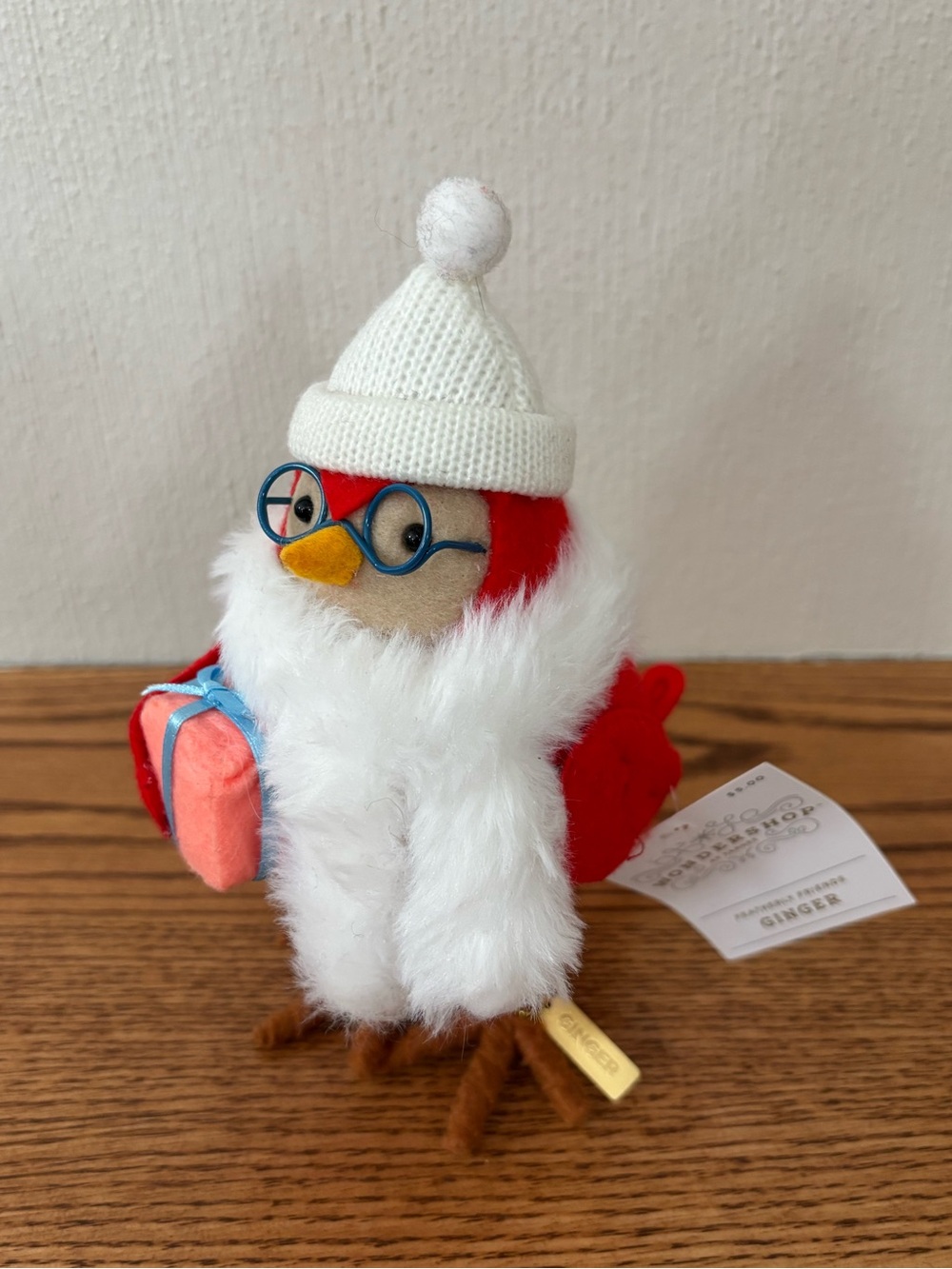Wondershop Target Featherly Friend Ginger Bird 2023 Christmas NWT
